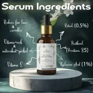 Ingredients of Beauty Carrot retinol serum