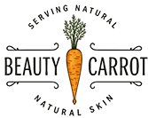 Beauty Carrot natural skincare logo design